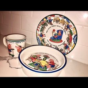 Tiffany baby china set